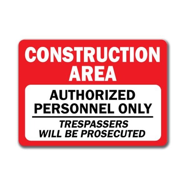 Safety Sign, 12 in Height, Aluminum, Video Surv - Construct